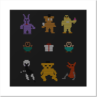 FNAF Sprites Posters and Art